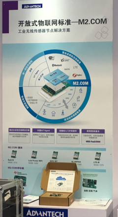 研華攜手行業伙伴發布IoT無線傳感平臺M2.COM，推動物聯網技術研發創新